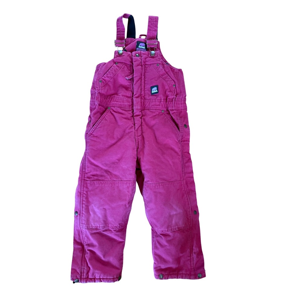 Berne Insulated Overalls Bibs‎ Coveralls Toddler Girls Pink